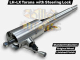 BILLET STEERING COLUMN WITH STEERING LOCK FOR HOLDEN LH and LX TORANA